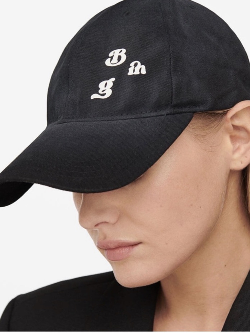 Anine Bing Logo Ball Cap